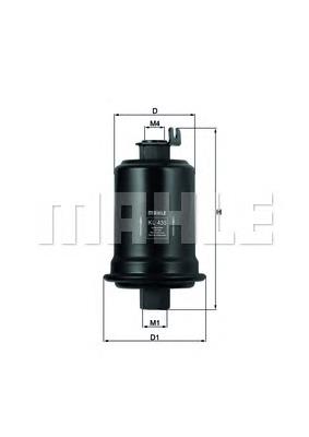 Паливний фільтр KL435 Mahle Original