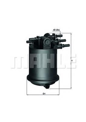 Паливний фільтр KL414 Mahle Original