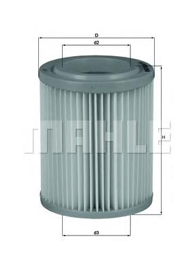 Повітряний фільтр LX1768 Mahle Original