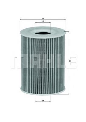 Купити OX254D3 Mahle Original Фільтр очищення масла відцентровий