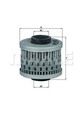 Масляний фільтр двигуна Mahle Original OX129 ціна, від 5.73 USD