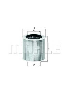 Масляний фільтр OX387D Mahle Original