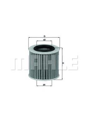 Масляний фільтр OX360D Mahle Original