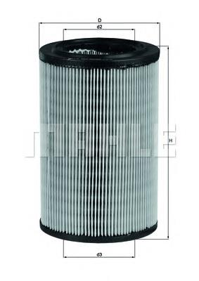 LX865 Mahle Original Повітряний фільтр двигуна