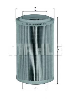 Повітряний фільтр LX913 Mahle Original