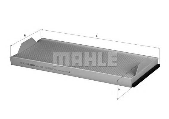 Фільтр повітряний обігрівача Mahle Original LA358 ціна, від 11.43 USD