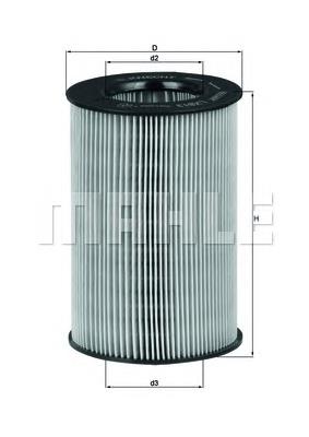 Повітряний фільтр LX813 Mahle Original