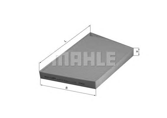 Фільтр повітряний обігрівача Mahle Original LA129 ціна, від 11.78 USD