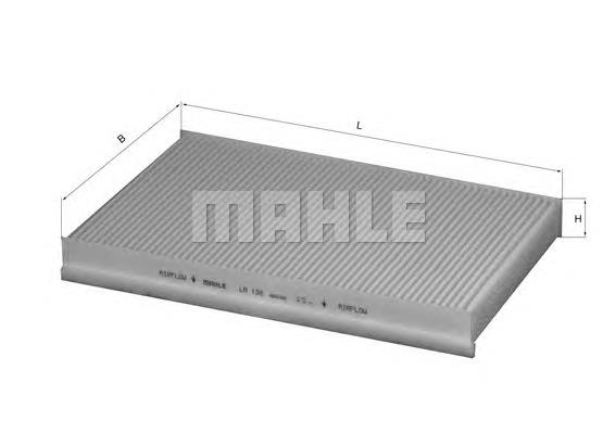 Купити LA138 Mahle Original Фільтр салону вугільний