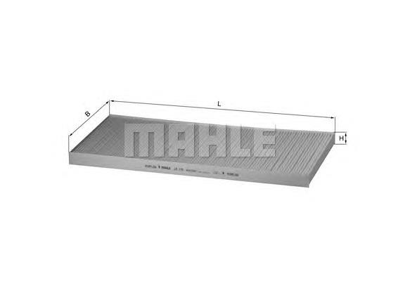 Фільтр салону LA170 Mahle Original