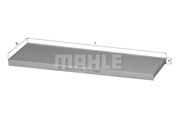 Купити LA123 Mahle Original Фільтр салону вугільний