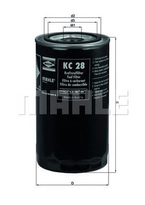 Купити KC28 Mahle Original Фільтр-відстійник палива грубої очистки