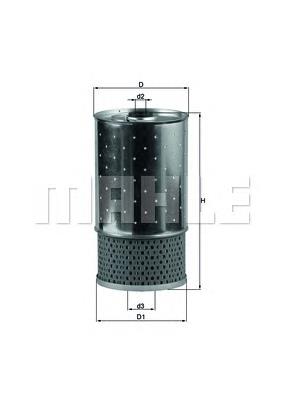 Фільтр масляний Mahle Original OX38D