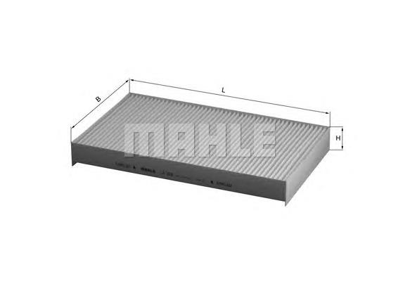 Фільтр повітряний обігрівача Mahle Original LA229 ціна, від 14.92 USD