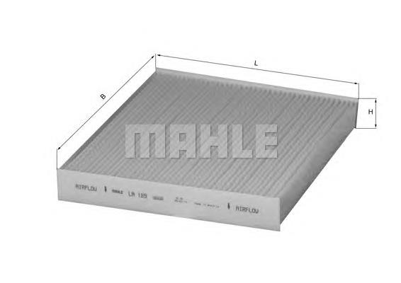 Купити LA189 Mahle Original Фільтр салону вугільний
