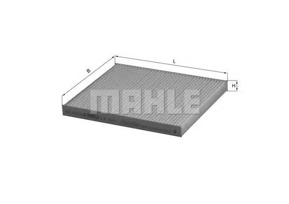 LA241 Mahle Original Внутрішньосалонний фільтр