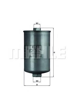 Фільтр паливний Mahle Original KL28