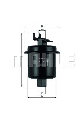 Фільтр паливний Mahle Original KL185