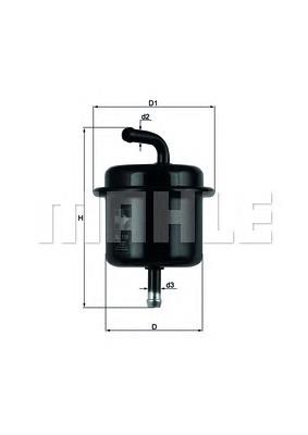 Купити KL136 Mahle Original Фільтр-відстійник палива грубої очистки