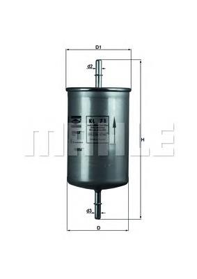 Фільтр тонкого очищення палива Mahle Original KL71 ціна, від 14.21 USD