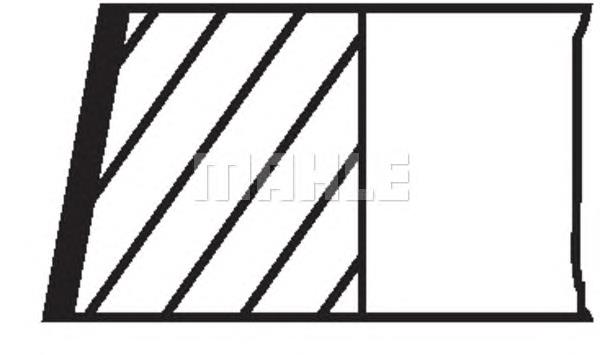 Поршні і шатуни Mahle Original 63159N0 ціна, від 19.97 USD