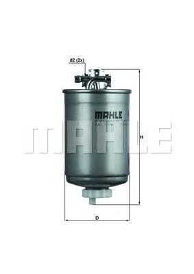Купити KL77 Mahle Original Фільтр-відстійник палива грубої очистки