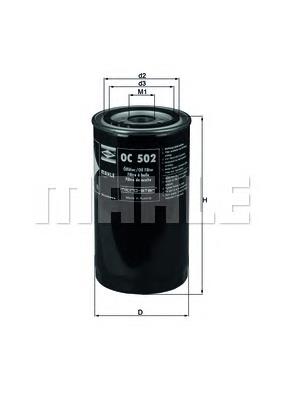 OC502 Mahle Original Фільтр масла