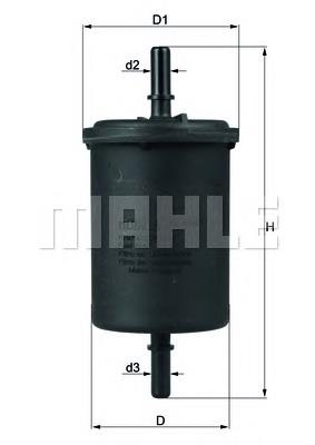Купити KL4161 Mahle Original Фільтр-відстійник палива грубої очистки