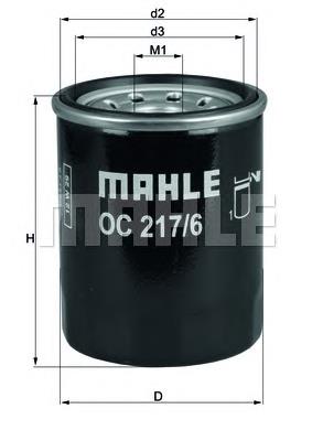 OC2176 Mahle Original Фільтр масла