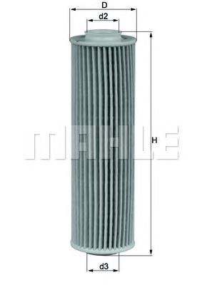 Фільтр масляний Mahle Original OX1835D1