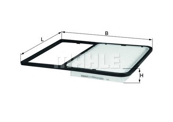 Купити LX2029 Mahle Original Автомобільний фільтр повітря