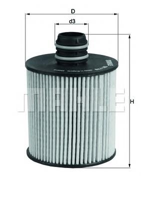 Купити OX779D Mahle Original Фільтр очищення масла відцентровий