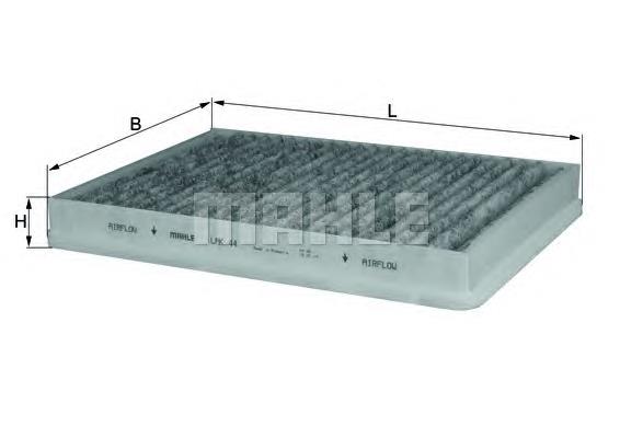 Купити LAK44 Mahle Original Фільтр салону вугільний