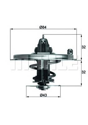 Термостат TX3671D Mahle Original