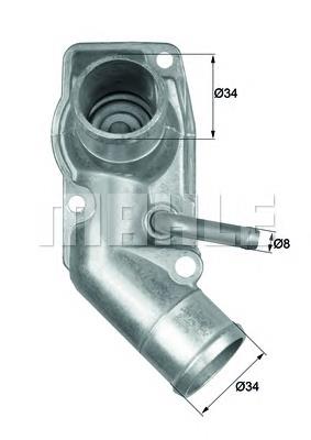 Термостат TI21392D Mahle Original