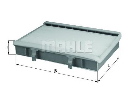 Купити LA18 Mahle Original Фільтр салону вугільний