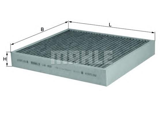 Купити LAK809 Mahle Original Фільтр салону вугільний