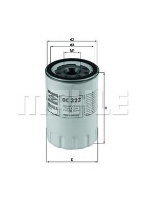 Купити OC323 Mahle Original Фільтр очищення масла відцентровий