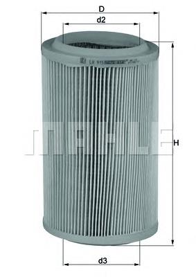 Купити 0060603982 Fiat/Alfa/Lancia Автомобільний фільтр повітря