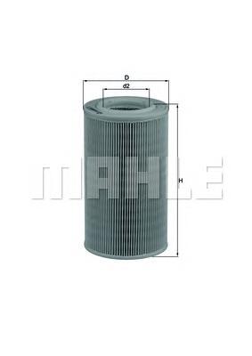 Купити LX803 Mahle Original Автомобільний фільтр повітря