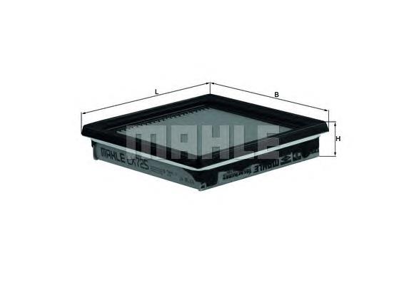 Елемент повітряного фільтра Mahle Original LX725 ціна, від 4.40 USD