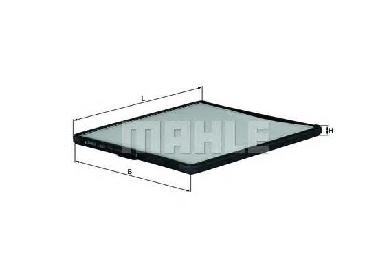 Повітряний фільтр LX624 Mahle Original