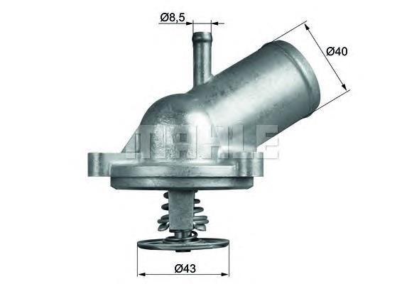 Купити TI20987D Mahle Original Термостат в корпусі