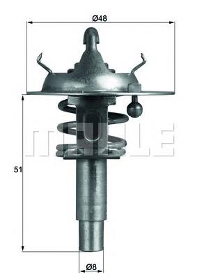 Термостат TX10690D Mahle Original