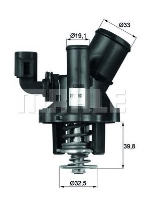 Термостат в зборі Mahle Original TM1798
