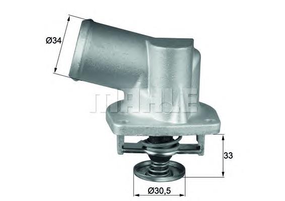 Купити TI13292D Mahle Original Термостат в корпусі