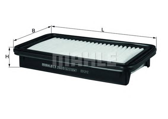 Елемент повітряного фільтра Mahle Original LX2833 ціна, від 5.33 USD