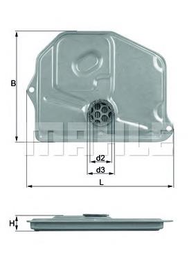 Фільтр коробки автомат Mahle Original HX45 ціна, від 13.63 USD