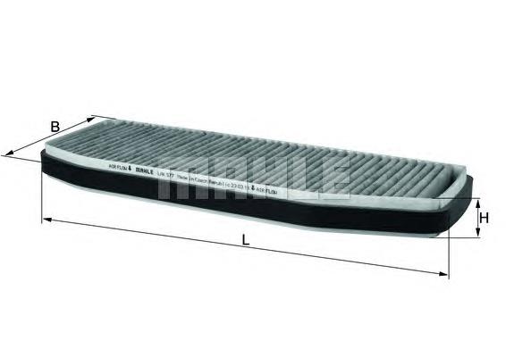 Фільтр салону A000830151864 Mercedes