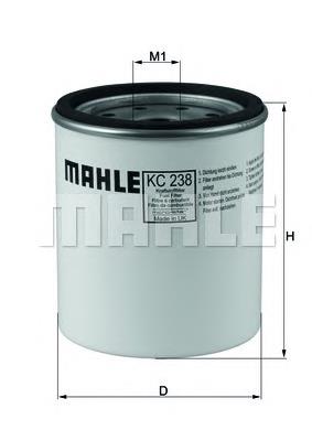 KC238D Mahle Original фільтр паливний
